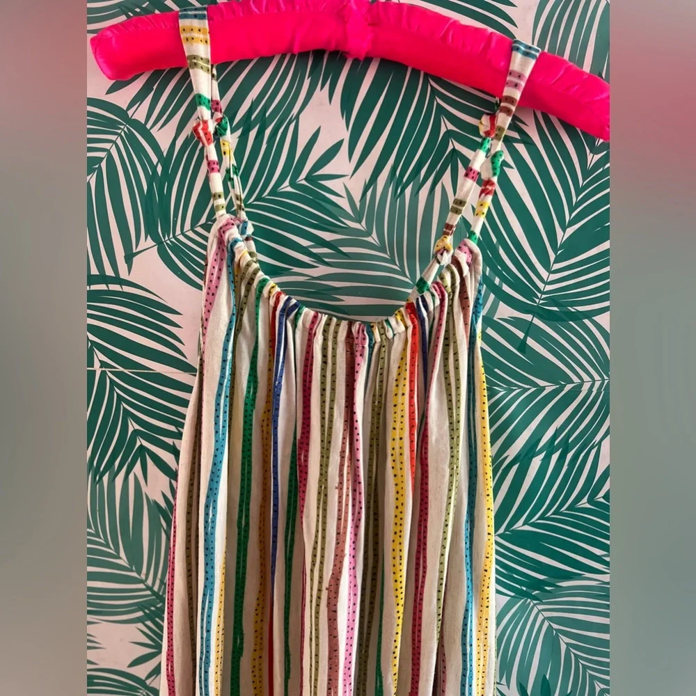 Zara Multicolor Striped Maxi Dress - Picture 5 of 9